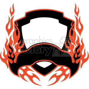 300x300 Flame Clipart Frame
