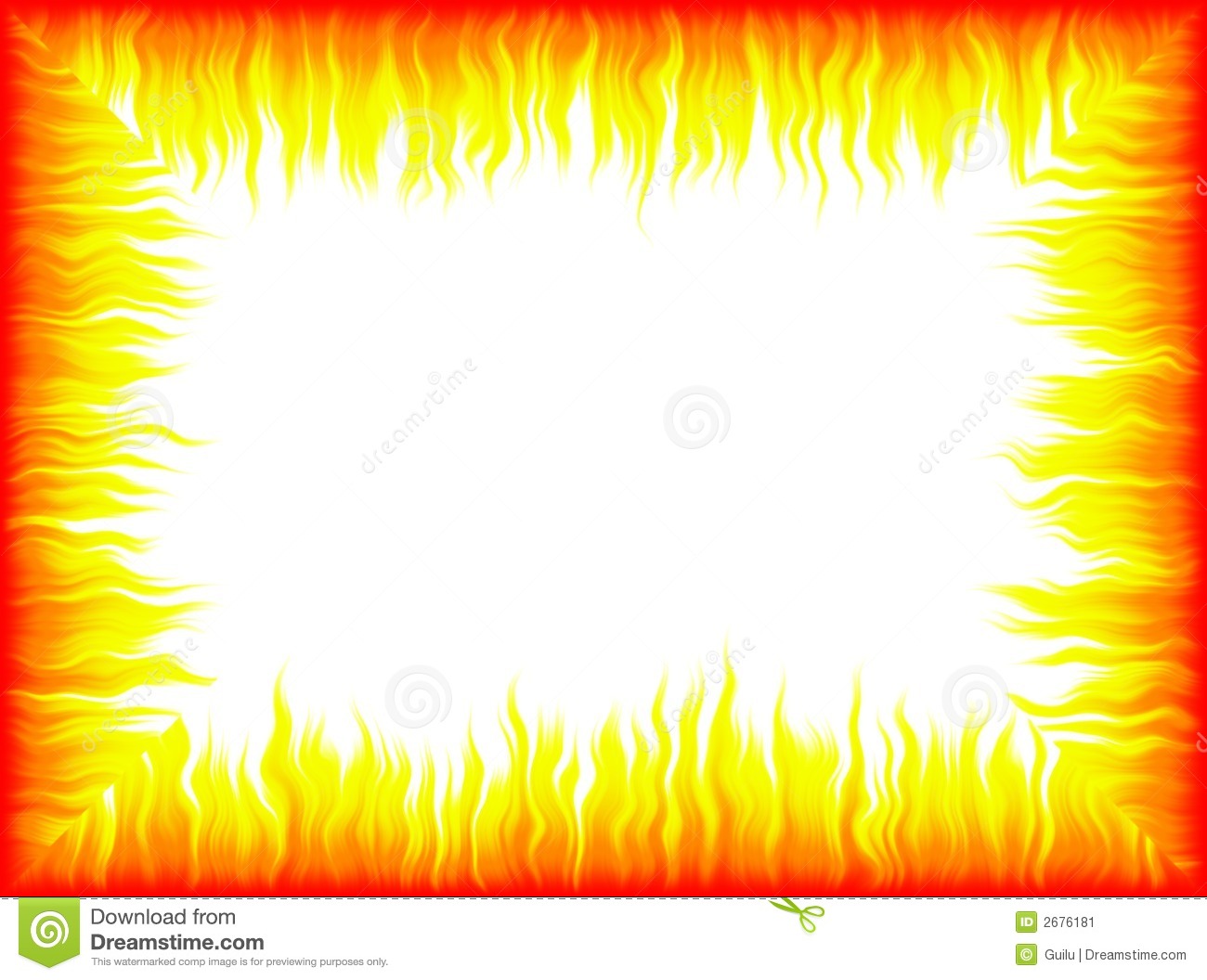 1300x1056 Flames Border Clip Art Free Fire Border Preview