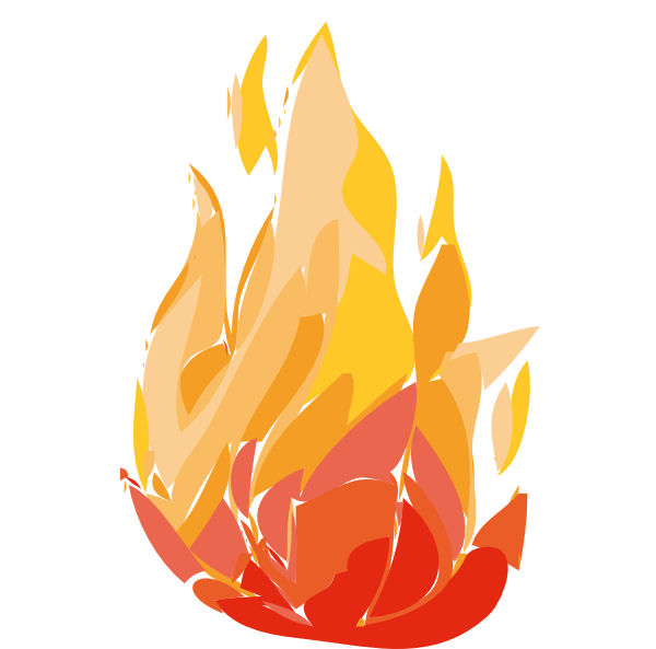 600x593 Fire Flames Clipart Free