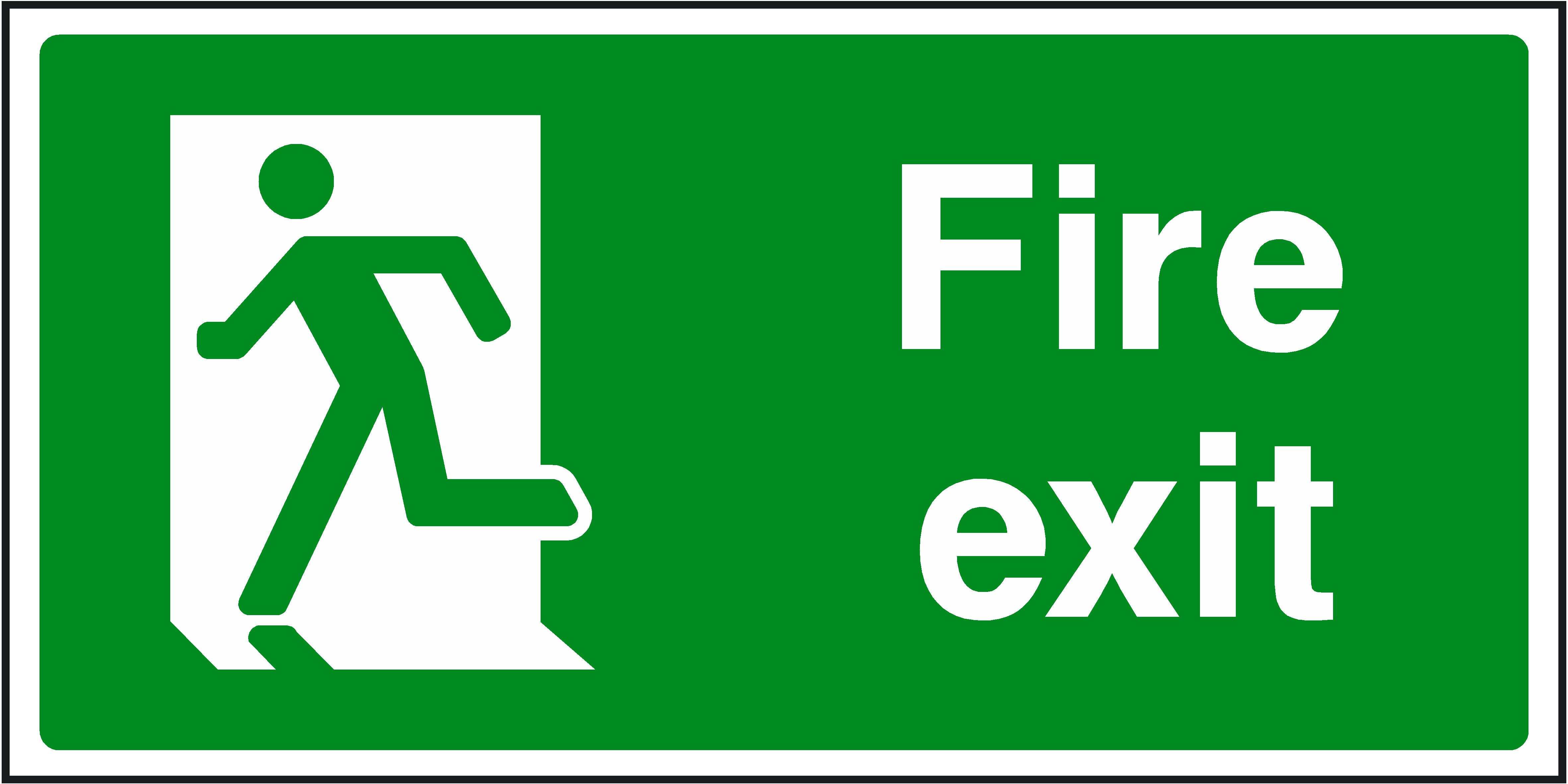 4725x2363 Fire Exit Signs Free Download Clip Art Free Clip Art
