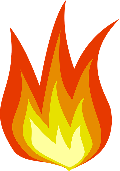 506x720 Fire Clipart Blaze