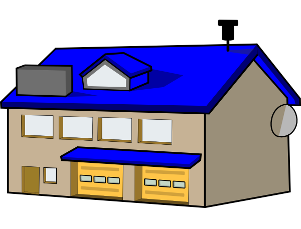600x457 Police Station Clip Art