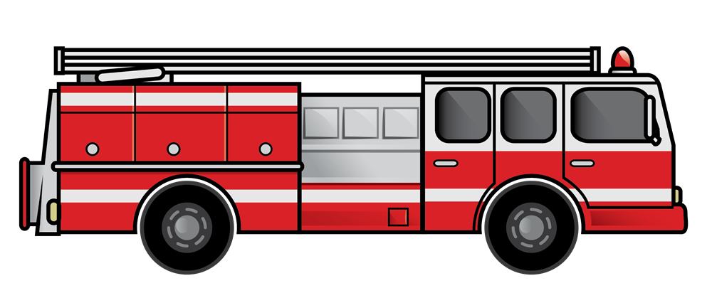 1000x419 Fire Truck Clipart Png Letters Format
