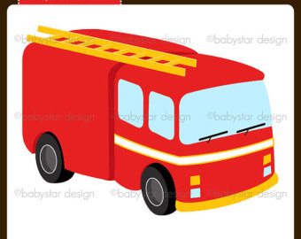 340x270 Fire Truck Clipart Clipart Panda