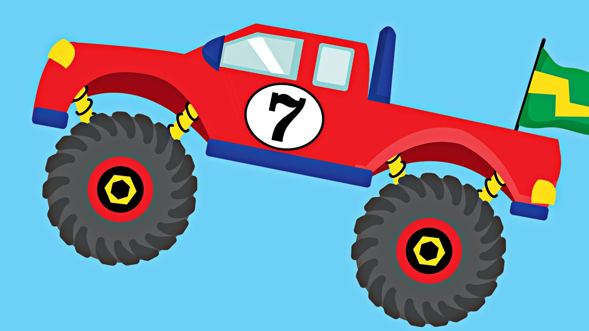1920x1080 Monster Truck Free Clipart