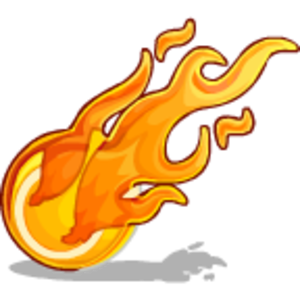 300x300 Firefox Fireball Icon Free Images