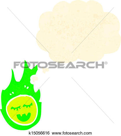 418x470 Green Fireball Clipart