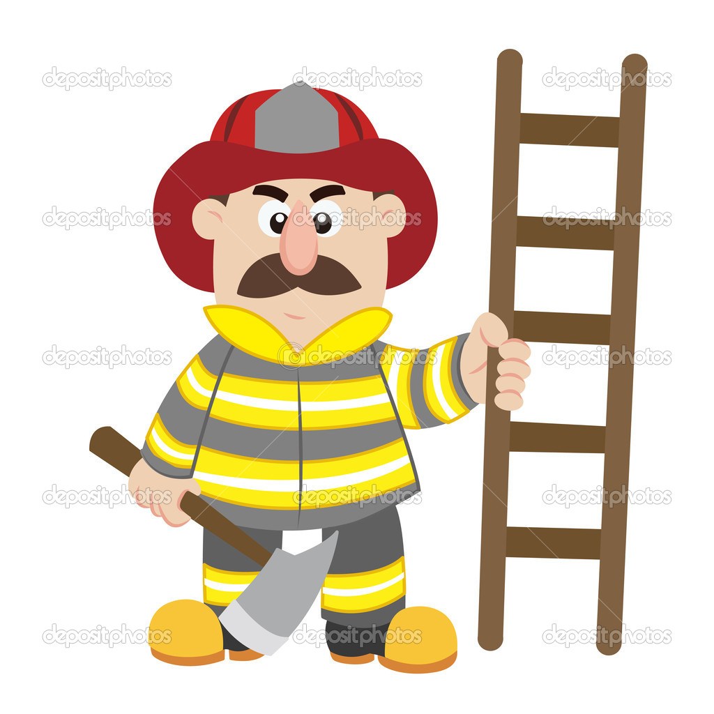 1024x1024 Old Firefighter Clip Art