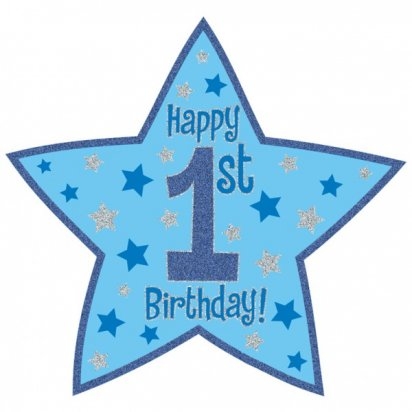 412x412 First Birthday Clipart