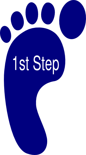 330x594 First Step Clip Art