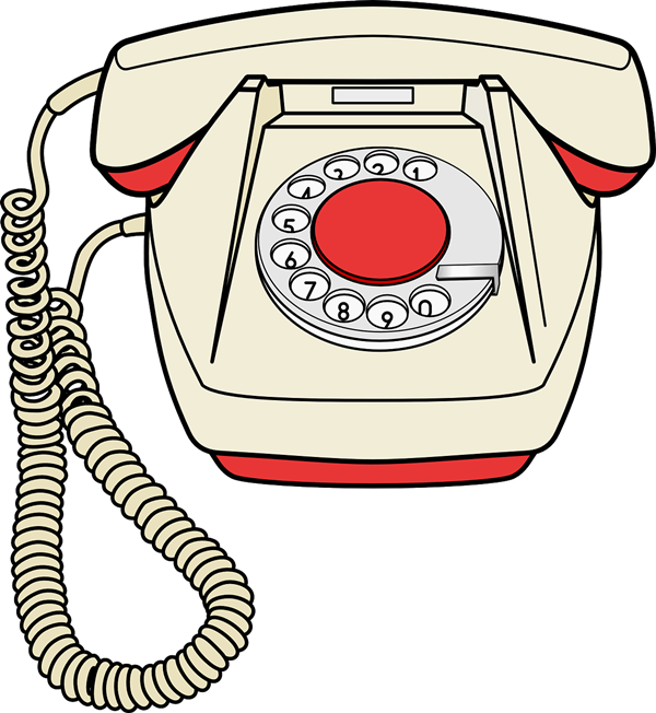 600x652 Phone Clipart First Telephone