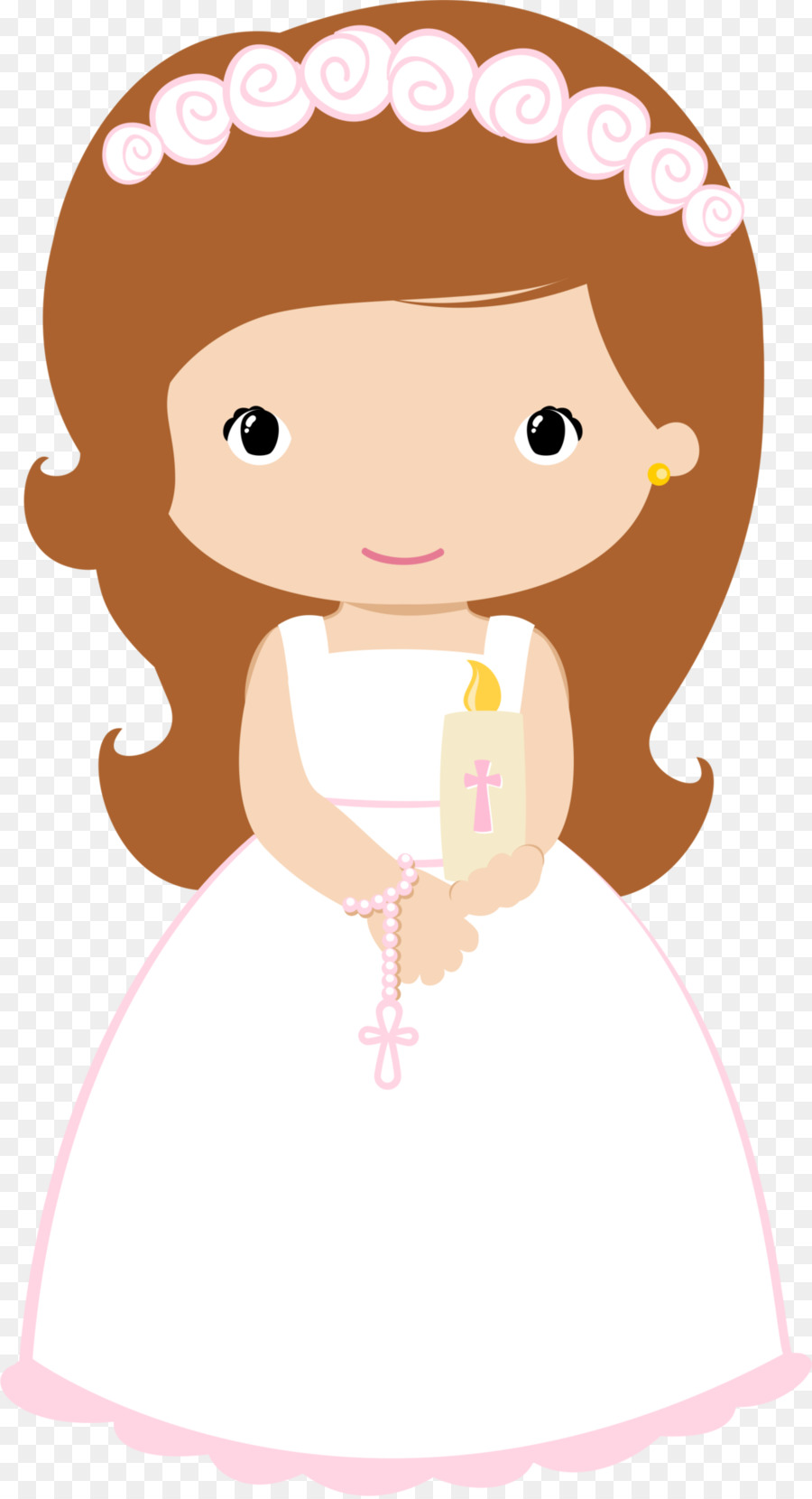900x1660 First Communion Child Eucharist Baptism Clip Art