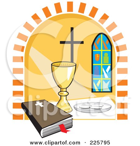 450x470 Clipart Of A Sketchd Kids First Communion