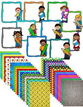 270x350 Free Huge Back To School Clip Art Bundle 1st Day School
