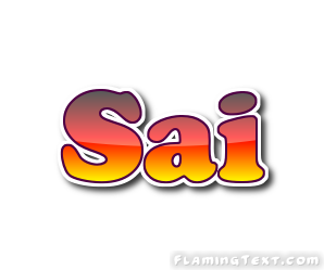 298x249 Sai Logo Free Name Design Tool From Flaming Text