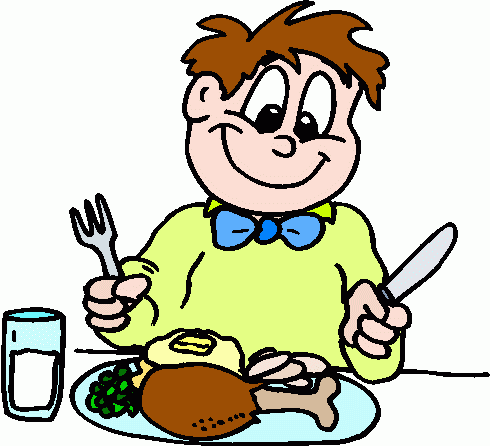 490x446 Family Meal Time Clipart