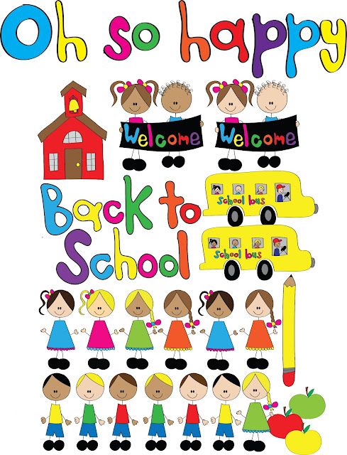489x640 Bilingual Scrapbook Back To School Clipart And Freebies
