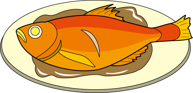 633x305 Cooked Fish Clip Art Fish