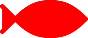 300x132 Red Fish Clip Art