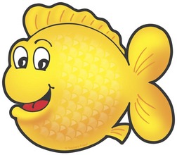 252x220 Yellow Fish Clipart