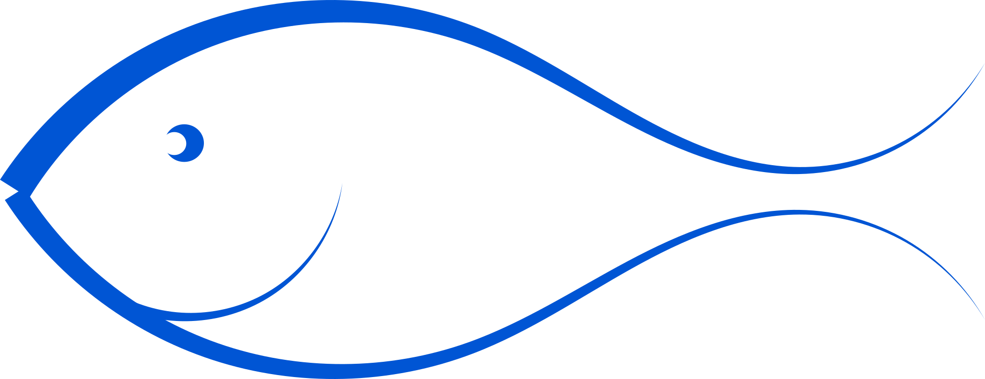 2000x771 Clip Art Clip Art Of Fish