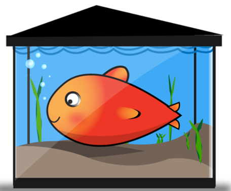 456x377 Free Free Vector Gold Fish Tank Clipart And Vector Graphics