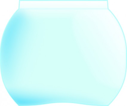 425x354 Gold Fish Tank Clip Art Download