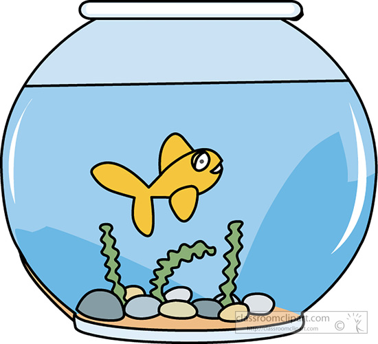 550x500 Fish Bowl Clipart Fish Clipart Clipart Fish Bowl With Swimming