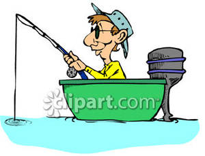 300x228 Boat Clipart Fisherman Boat