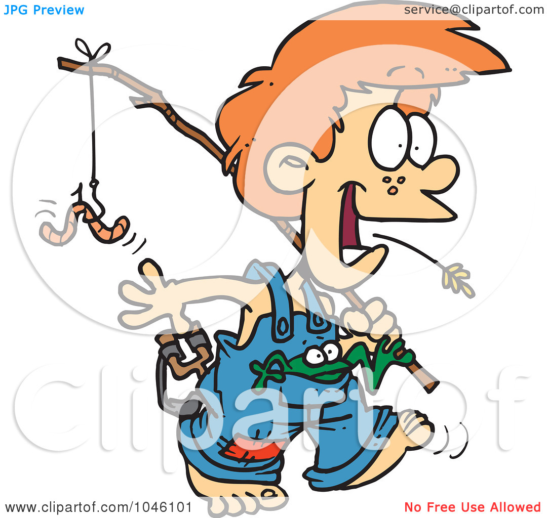 1080x1024 Kid Fisherman Clipart