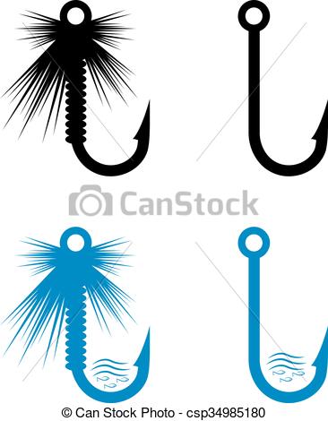 366x470 Fishing Hooks And Lures Set.