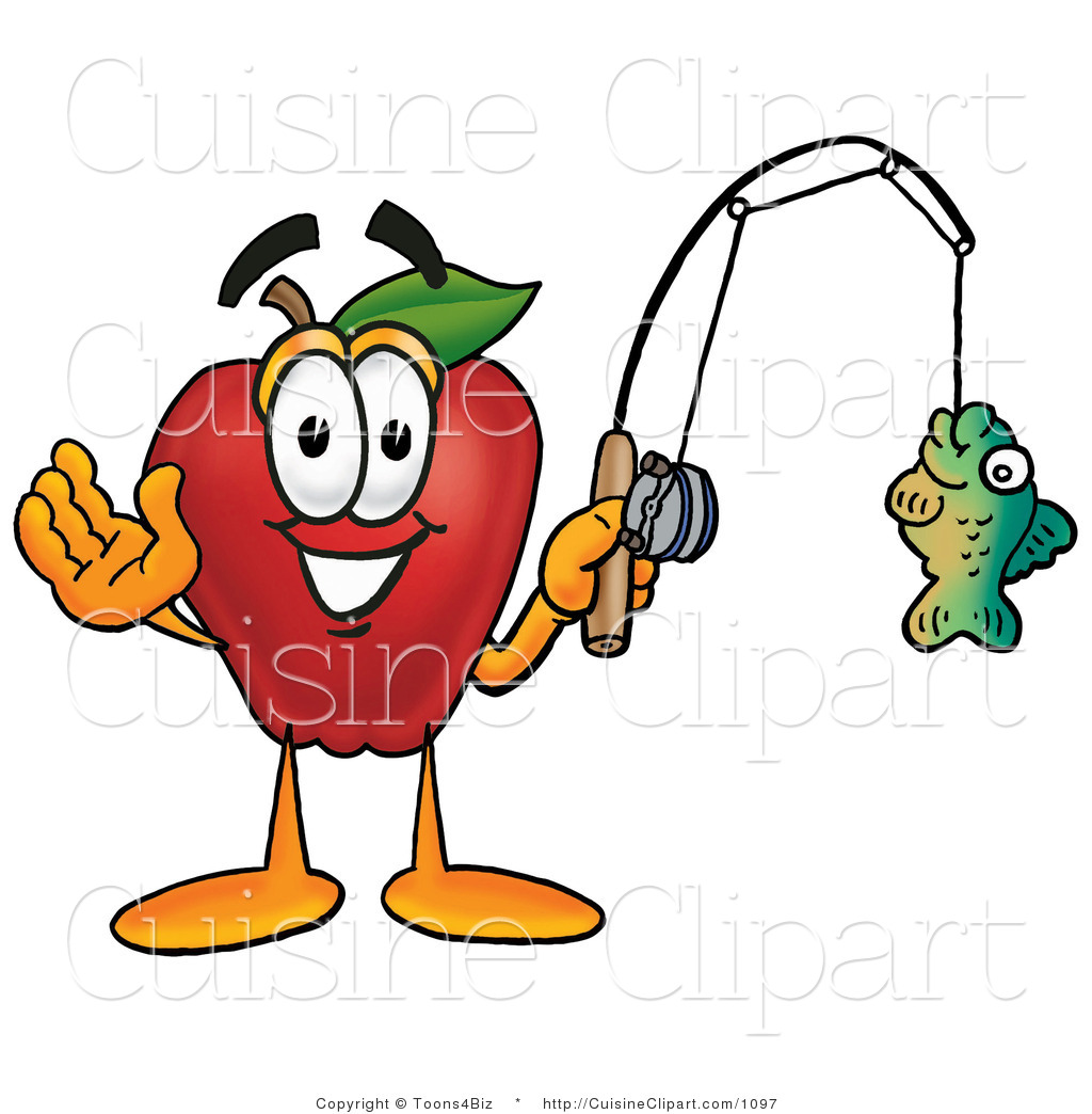 1024x1044 Cuisine Clipart Of A Nutritious Red Apple Character Mascot Holding
