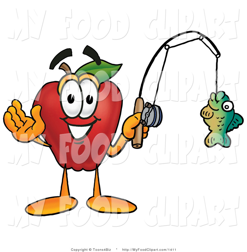 1024x1044 Food Cliprt Of Sporty Redpple Character Mascot Holding