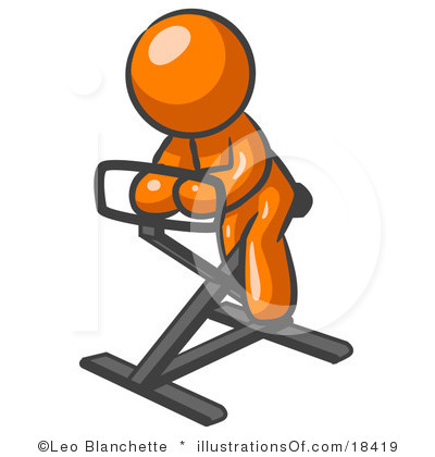 400x420 Fitness Black And White Clipart
