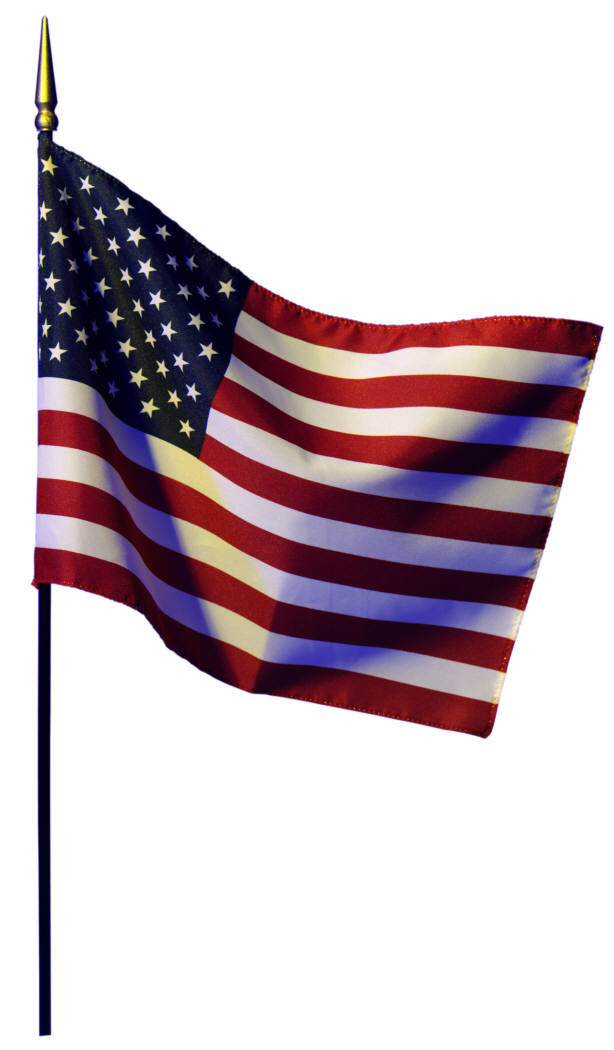 614x1050 American Flag Clipart Simple