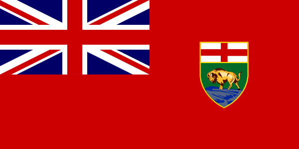 600x300 Flag Of Manitoba Canada Clip Art Free Vector 4vector