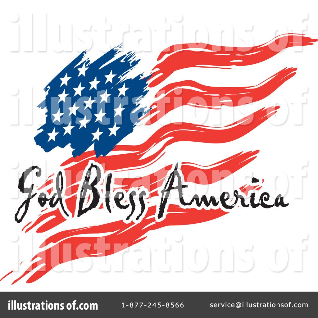 1024x1024 Clip Art American Flag
