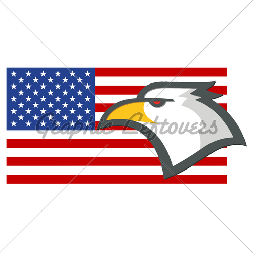 500x500 American Flag Clipart Free