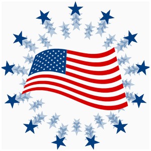 300x300 Clip Art Free Flag