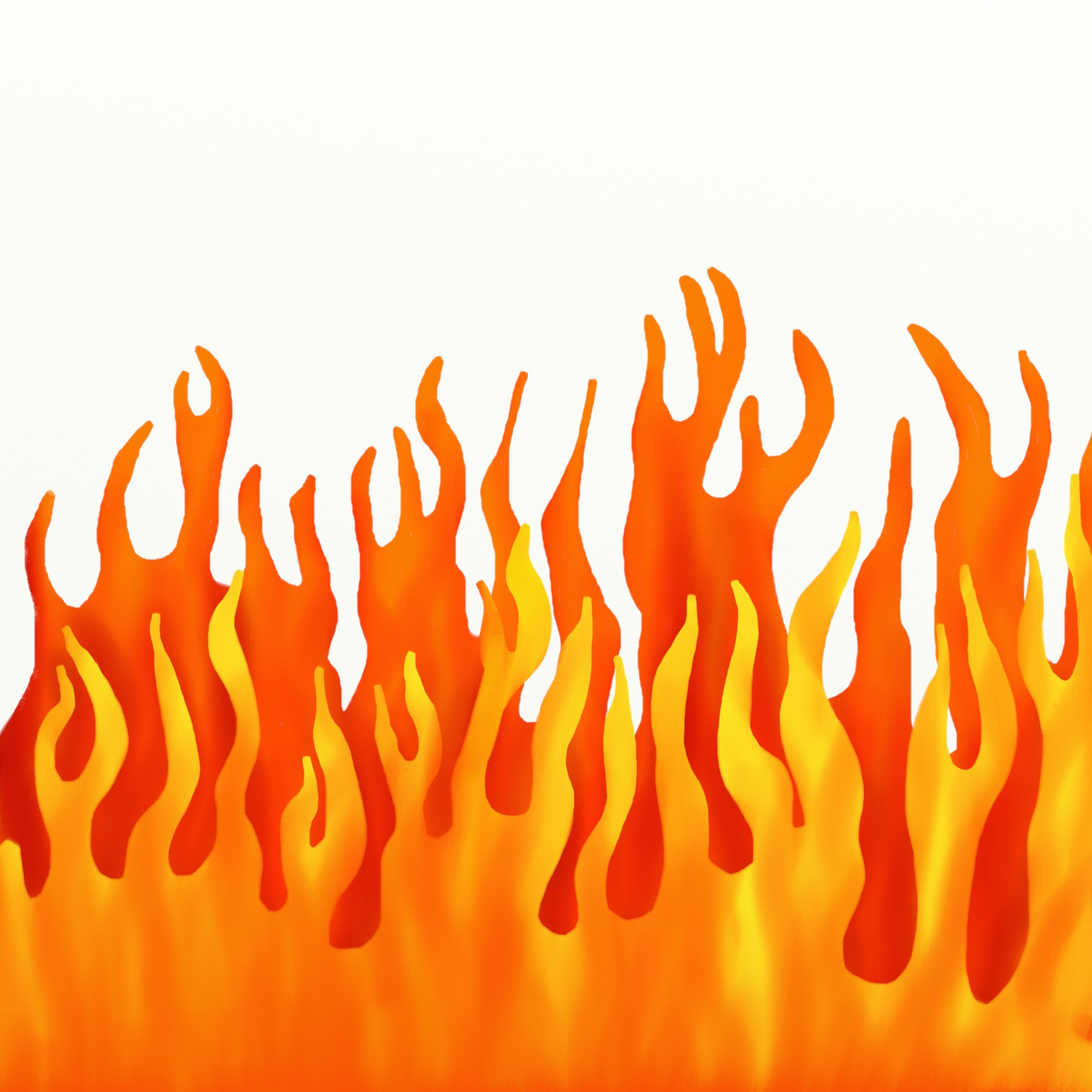 1920x1920 Fire Flame Border Set Royalty Free Vector Clip Art Image 106458