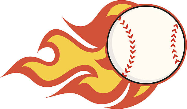 612x356 Baseball With Flames Clipart Flames Clipart