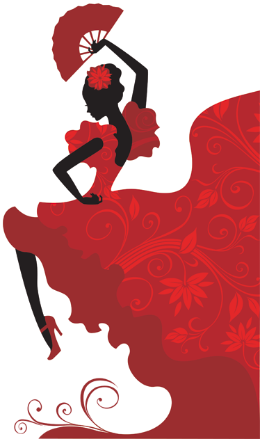 374x631 Dibujos Flamenco