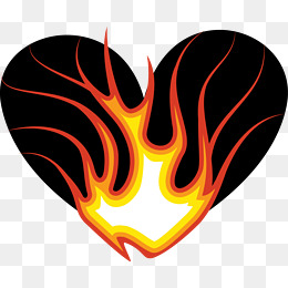 260x260 Heart Flames Png, Vectors, Psd, And Clipart For Free Download