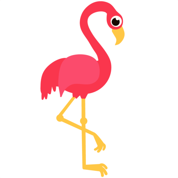 600x600 Pink Flamingo Free Images