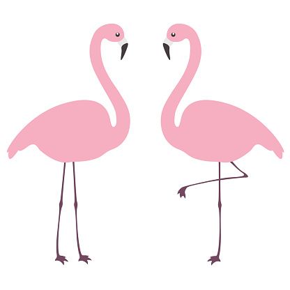416x416 Unique Flamingo Clipart
