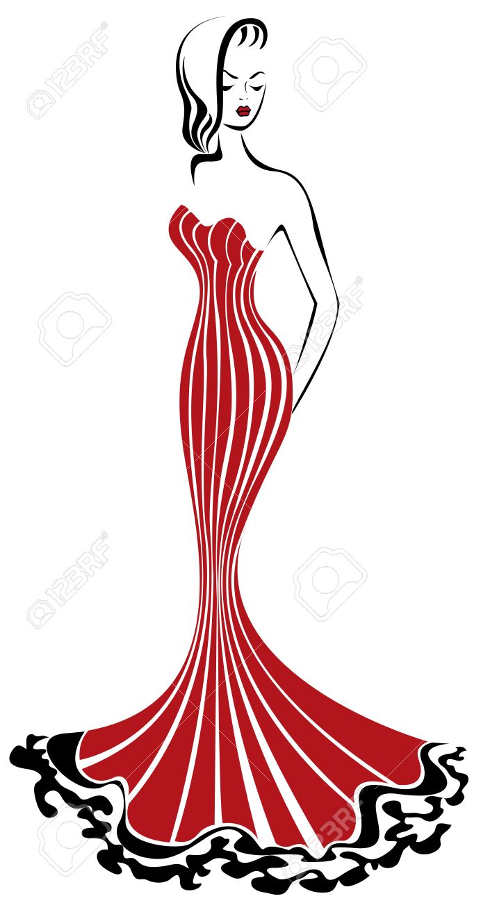 692x1300 Elegance Clipart