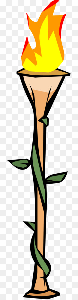 260x1000 Torch Flame Computer Icons Clip Art