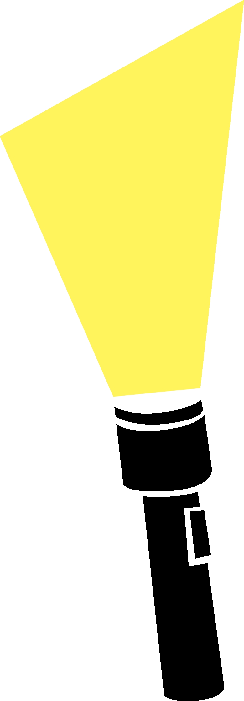 779x2234 Unique Flashlight Clipart Design