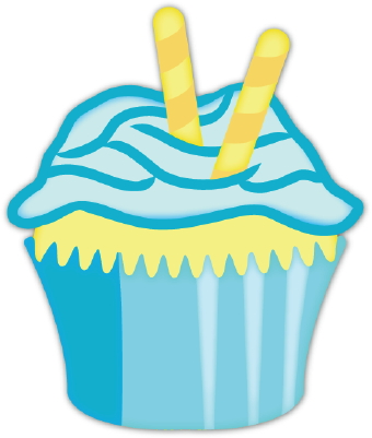340x401 Cupcake Clip Art