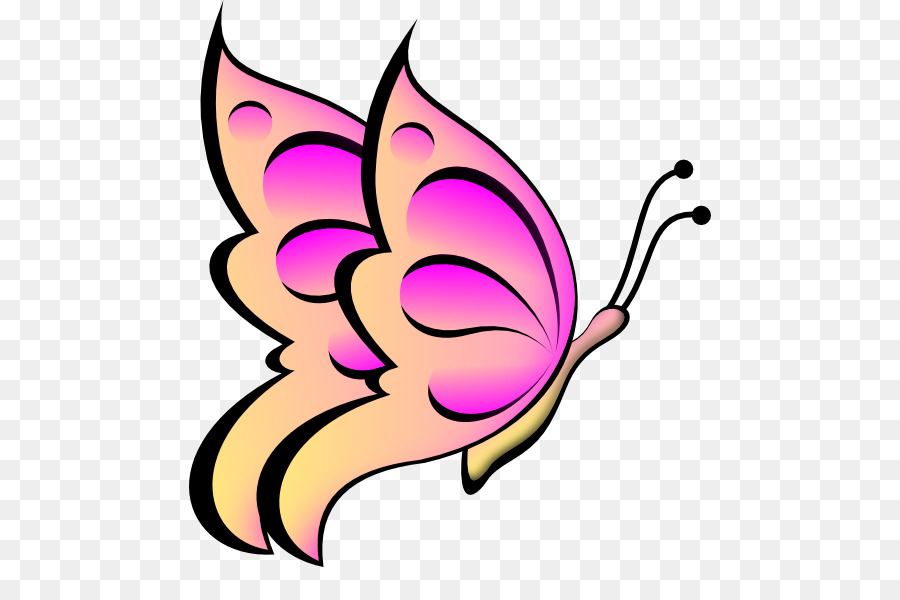 900x600 Butterfly Clip Art